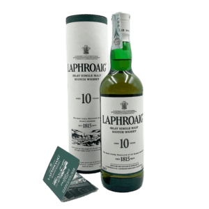 Whisky Laphroaig 10 años (en lata) - 70cl