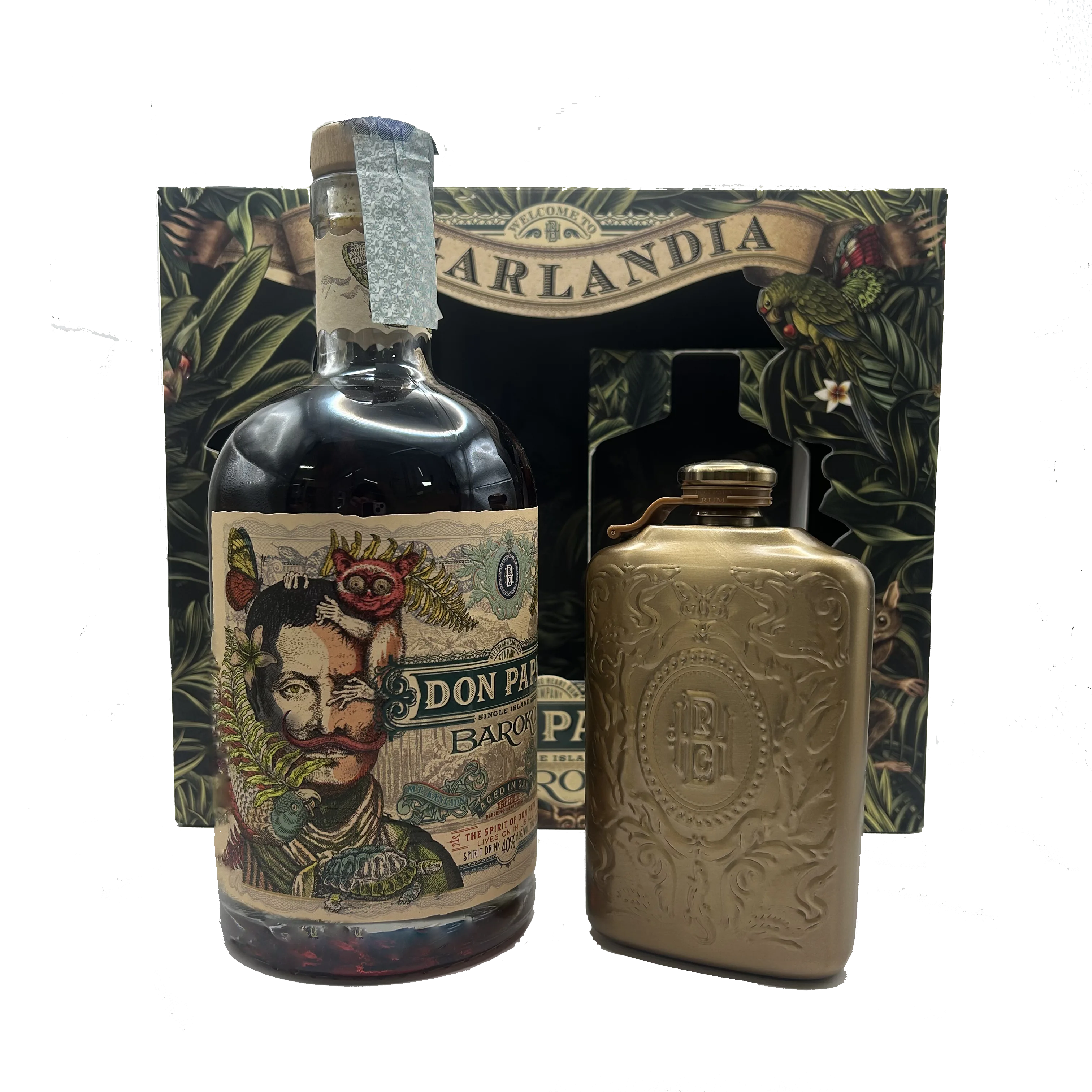 Rum Don Papa Baroko Limited Edition + Fiaschetta – 70cl